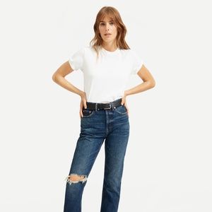 Everlane The '90s Cheeky Jean Worn Twice